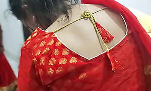 Bhabi involving Saree Red-hot Hot Neighbours Wife