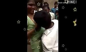 Telugu aunty describing dance