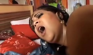 Indian BBW Assfucked with an increment of Jizzed vulnerable rub-down the Face